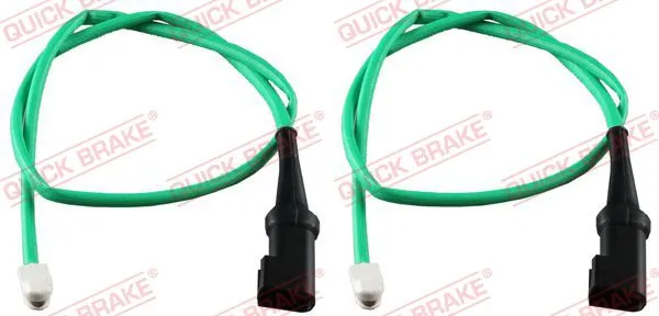 Warning Contact, brake pad wear